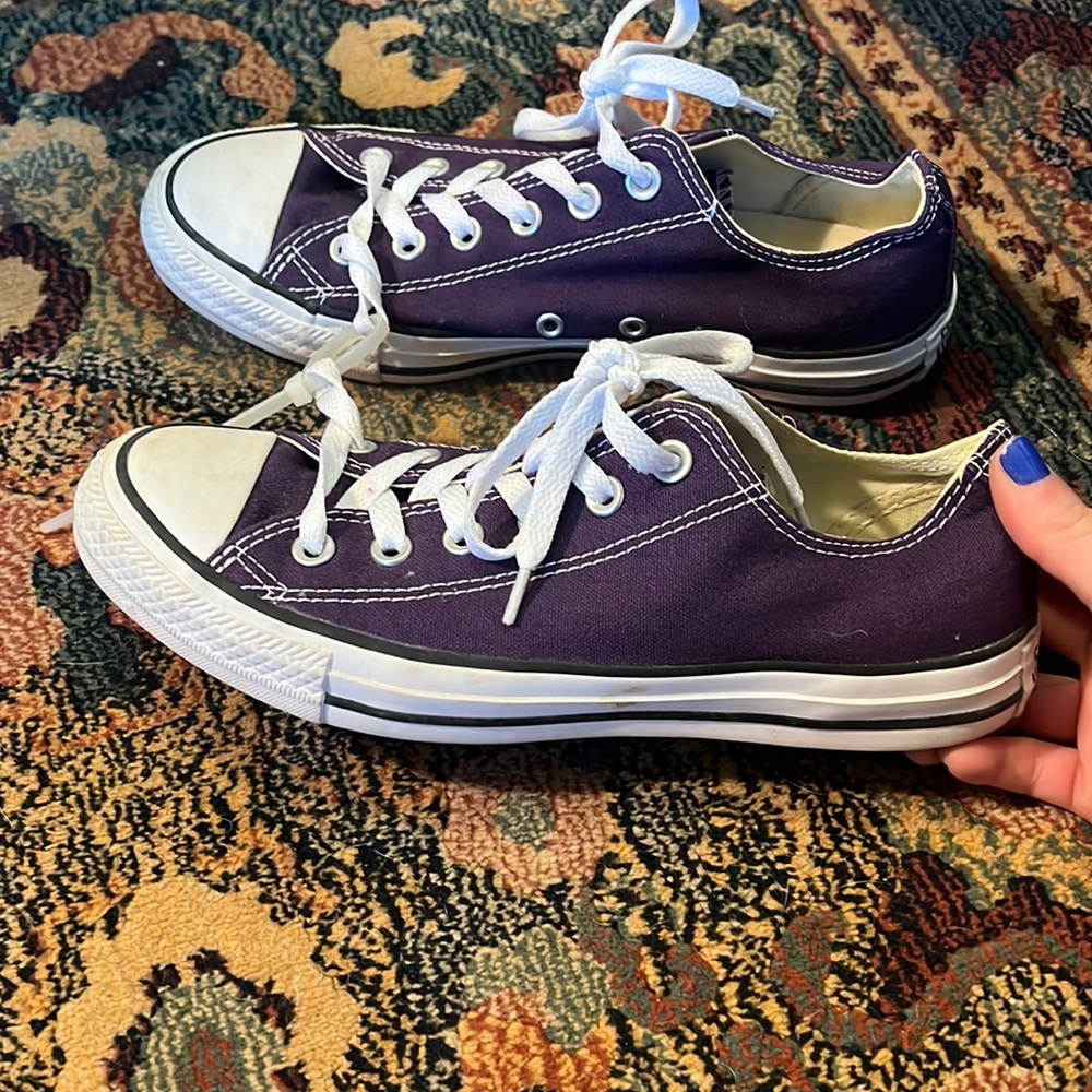 Dark Purple Chuck Taylor Converse